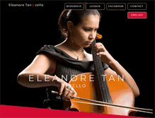 Tablet Screenshot of eleanoretan.com